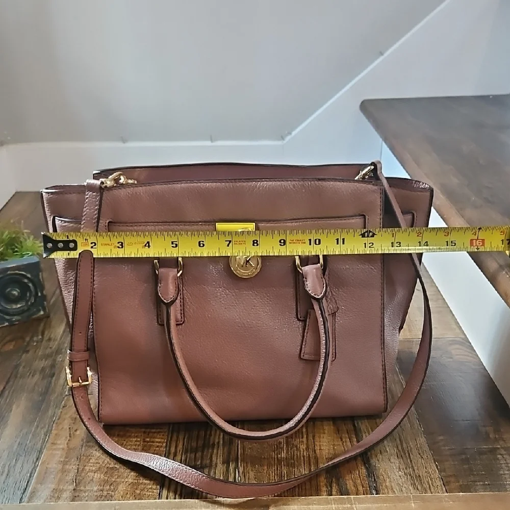 Michael Kors‎ Purple Leather Shoulder Bag